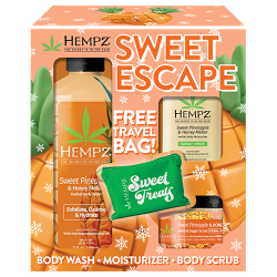 Hempz Sweet Pineapple & Honey Melon Sweet Escape Gift Set ($73.50 Retail Value)
