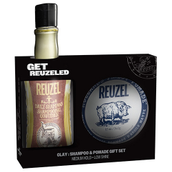 Reuzel Get Reuzeled Clay Matte Gift Box ($54 Retail Value)
