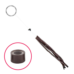 Babe Milk Chocolate Quick Change Silicone Beads 125/pk