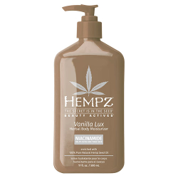 Hempz Vanilla Lux Herbal Body Moisturizer 17oz