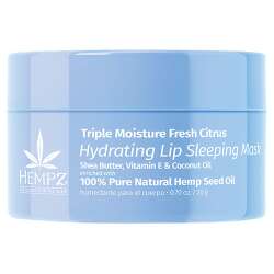 Hempz Hydrating Lip Sleeping Mask - Triple Moisture Fresh Citrus 20g