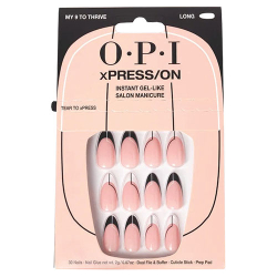 OPI xPRESS/ON My 9 To Thrive Long Tip Press-On Nails 30/PK
