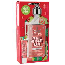 Hempz Crushed Peppermint Sugar Gift Set ($57.10 Retail Value)