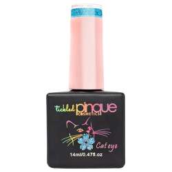 Tickled Pinque Cat Eye Color Gel Glass Slipper