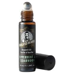 Educated Beards Peppermint & Cedarwood Beard Oil Roller 10ml