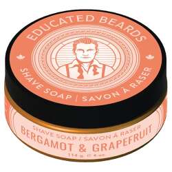 Educated Beards Peppermint & Cedarwood Shave Soap 114g