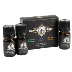 Educated Beards 3-Pack Beard Oil 3x5ml