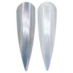 Tickled Pinque Mirror Chrome Powder - Holo Silver