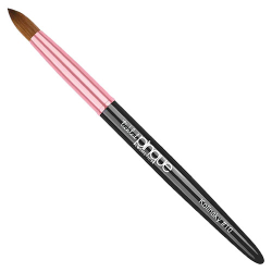 Tickled Pinque #10 Signature Pro Crimped Acrlic Brush
