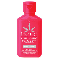 Hempz Beauty Actives Brazilian Berry Herbal Body Moisturizer with Brightening Vitamin C 2.25oz
