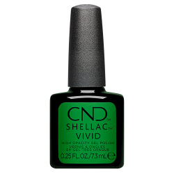 CND Shellac Gel Shamrock Green