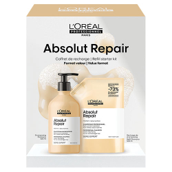 L'Oréal Professionnel Serie Expert Absolut Repair Shampoo Refill Bundle ($81 Retail Value)