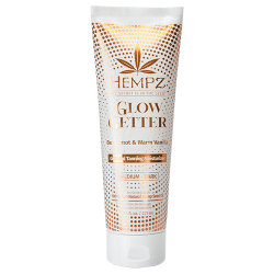 Hempz Glow Getter Daily Gradual Tanning Moisturizer With Shimmer Medium-Dark 7.5oz
