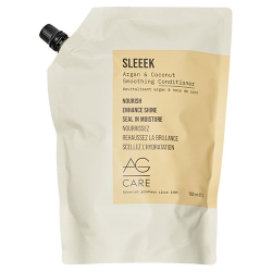 AG Care Sleeek Argan & Coconut Smoothing Conditioner 1L Pouch