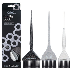 Framar Glitter Family Pack Brush Set 3/pk