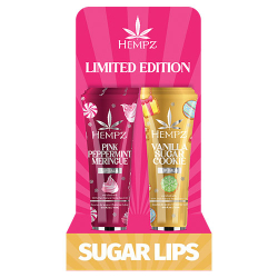 Hempz Sugar Lips Lip Balm Display (10% Savings)