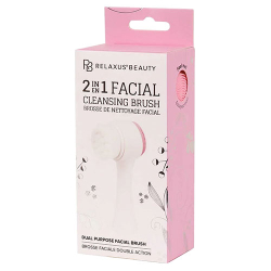 Relaxus Beauty 2-In-1 Facial Cleansing & Massage Brush
