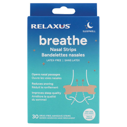 Relaxus Beauty Breathe Nasal Strips 30/pk