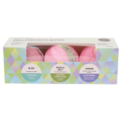 Relaxus Beauty Collagen Bath Bombs Gift Set 3/pk