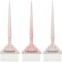 Framar Peach Please Big Daddy extra-wide color brush set, three pack