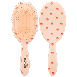 Framar Peach Please Georgia detangle brush in matte peach