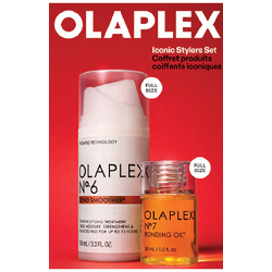 Olaplex Iconic Stylers Set with No. 6 Bond Smoother and No. 7 Bonding Oil