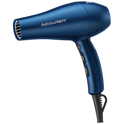 BaBylissPro Twilight Holiday Collection tourmaline and ceramic hairdryer in a limited-edition dark blue and silver design