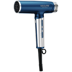 BaBylissPro Twilight Holiday Collection nano titanium hairdryer in a limited-edition dark blue and silver design