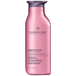 Pureology Smooth Gloss sulfate-free anti-frizz shampoo 266ml for frizzy, color-treated hair