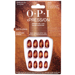 OPI xPRESS/ON Burn After Glazing Short Round Press-On Nails 30/PK