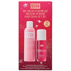 Verb Sky High Volume Kit with Volume Dry Texture Spray and Black Currant and Floral Hair and Body Mist