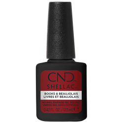 CND Shellac Gel Polish Books & Beaujolais 12.5ml