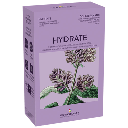 Pureology Hydrate holiday gift set with shampoo, conditioner and Color Fanatic leave-in spray