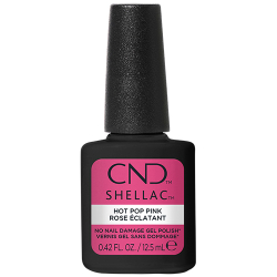 CND Shellac Gel Polish Hot Pop Pink 12.5ml