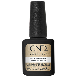 CND Shellac Gel Polish Gold Hardware 12.5ml