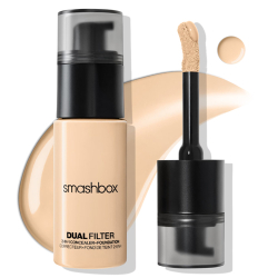 Smashbox Dual Filter 2-in-1 Concealer and Foundation bottle in shade Fair 3 Warm