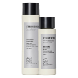 AG Care Sterling Silver toning shampoo and conditioner duo