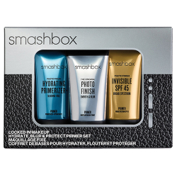 Smashbox Locked in Makeup primer set with three travel size Photo Finish primers