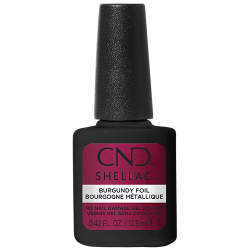 CND Shellac Gel Polish Burgundy Foil 12.5ml