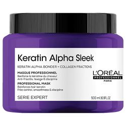 L'Oreal Professionnel Keratin Alpha Sleek Mask 500ml jar